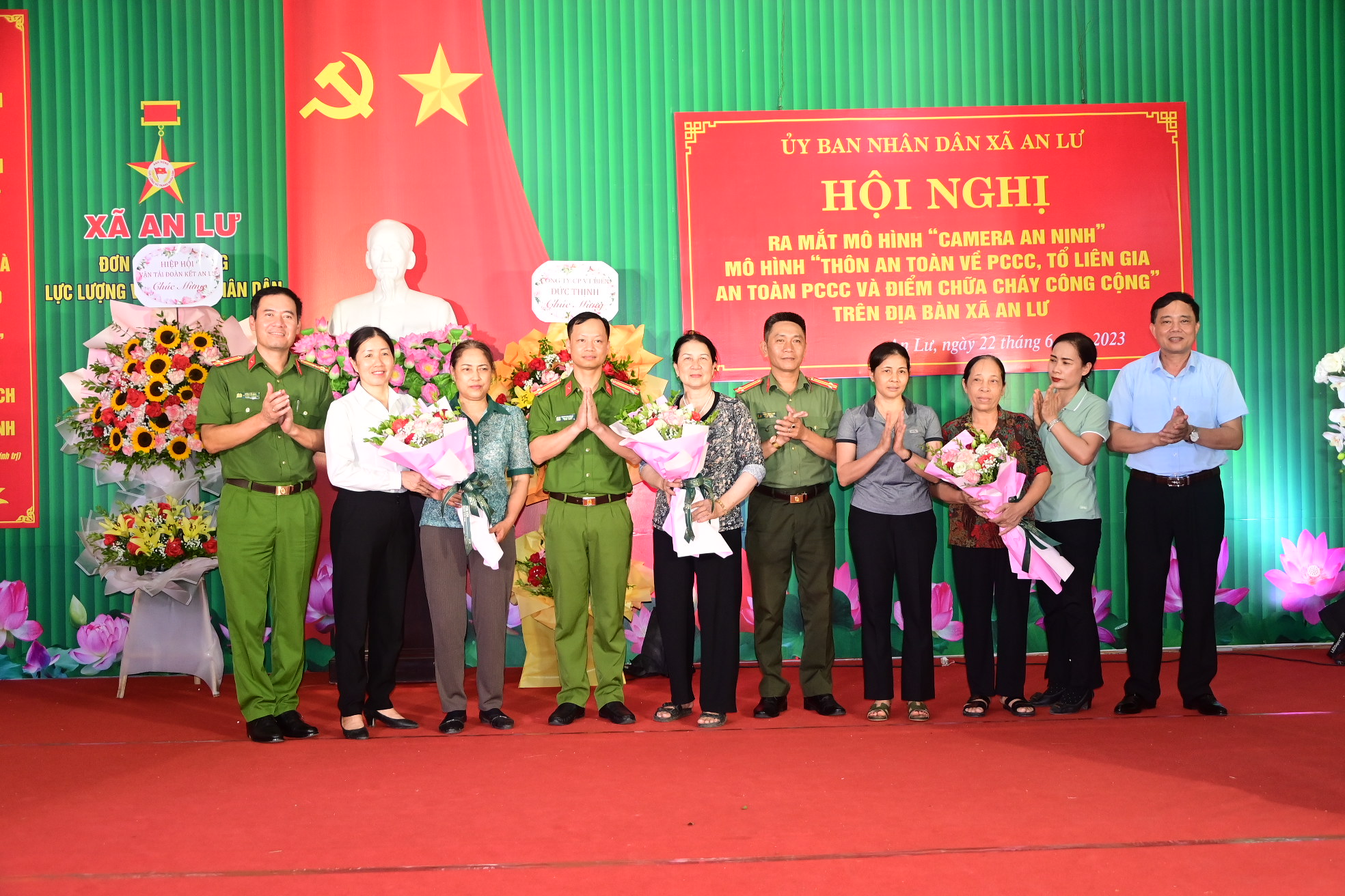 Công nhân KCN Vsip Hải Phòng gửi thư cảm ơn Công an xã An Lư, huyện Thủy Nguyên